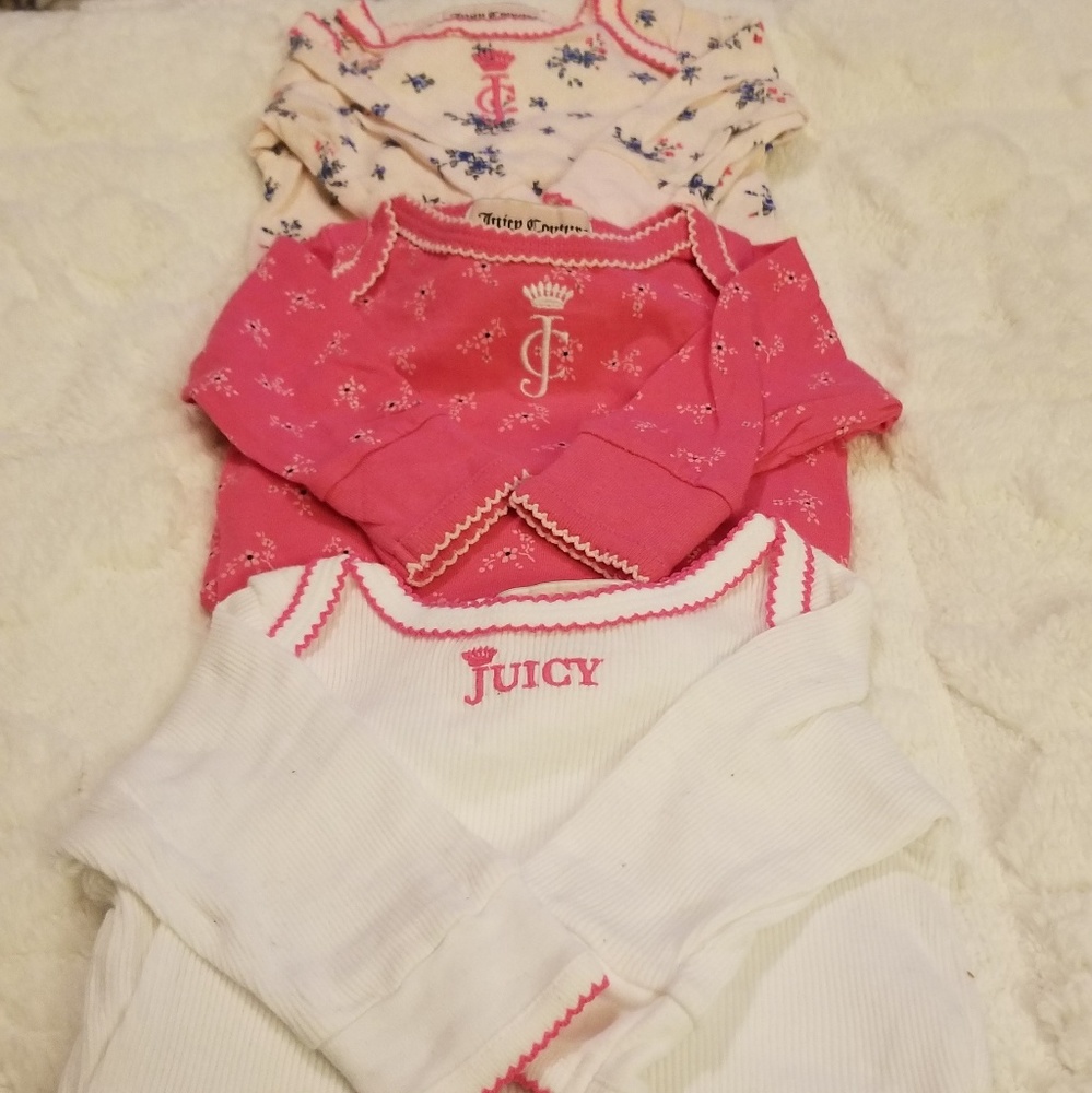 Juicy Coutour Onesies